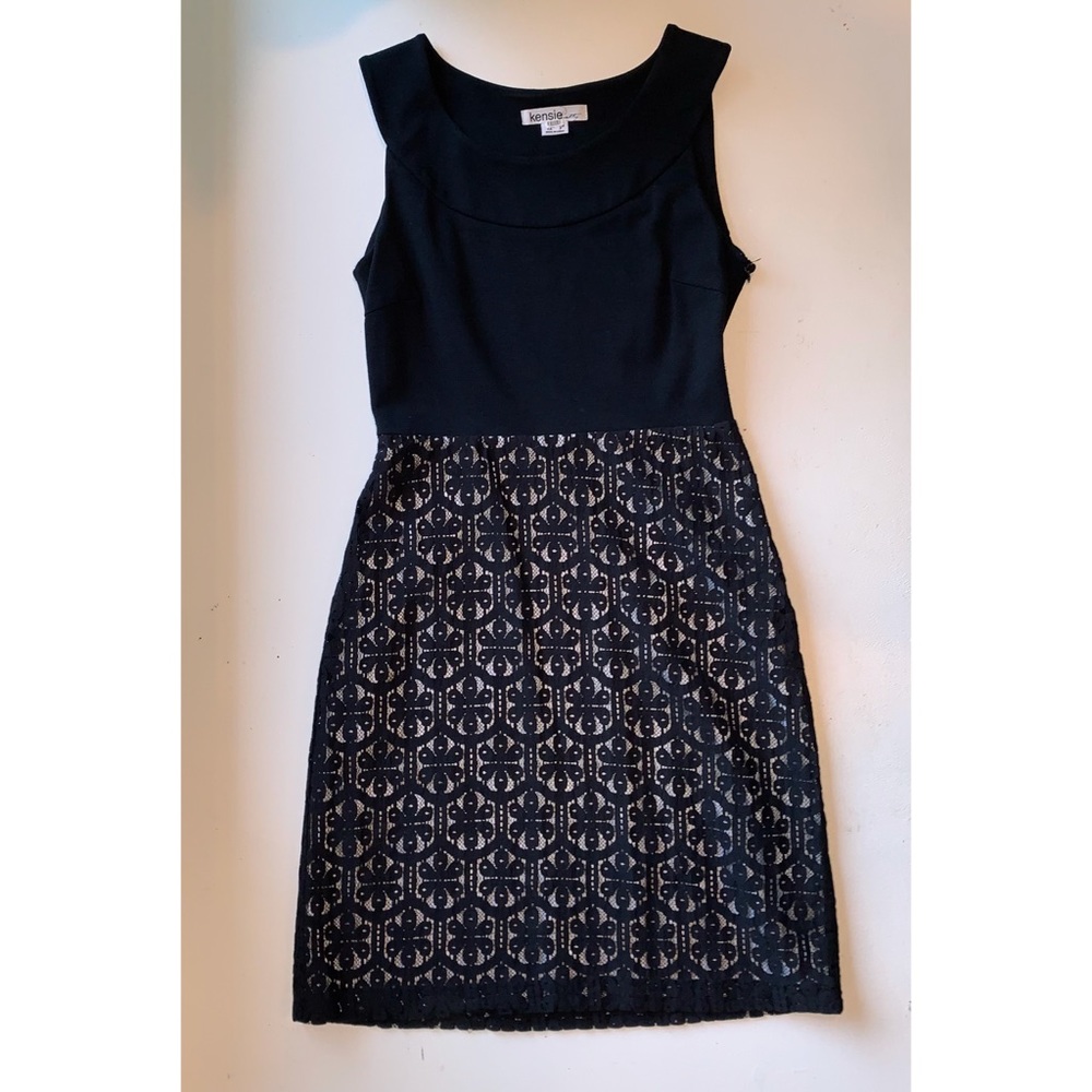 Kensie Black lace dress